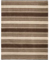 Martha Stewart Collection Harmony Stripe MSR4541A Tobacco 8' x 10' Area Rug