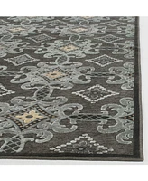 Martha Stewart Collection MSR74303 Onyx 8' x 10' Area Rug