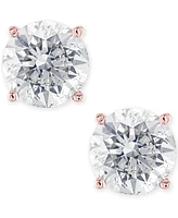 Diamond Stud Earrings (1-3/8 ct. t.w.) 14k White, Yellow or Rose Gold