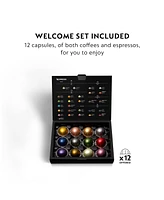 Nespresso Vertuo Next Premium Coffee and Espresso Machine by De'Longhi in Black Rose Gold