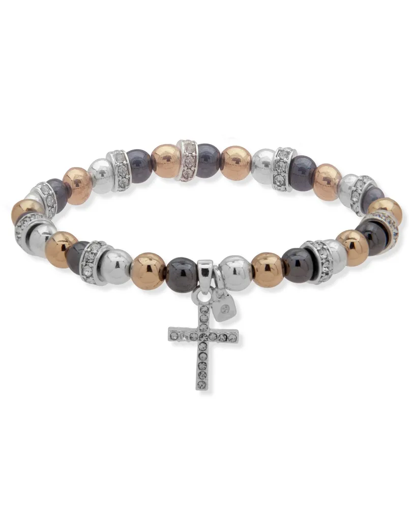 Nine West Boxed Cross Stretch Bracelet