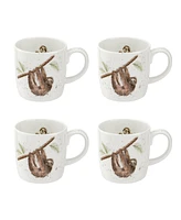 Wrendale Designs Hanging Around Mug - Set of 4