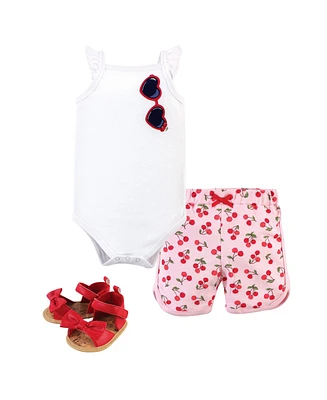 Little Treasure Baby Girls Treasure Cotton Bodysuit
