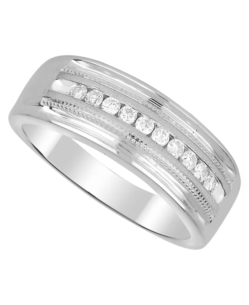 Men's Diamond (1/2 ct. t.w.) Ring White or Yellow Gold