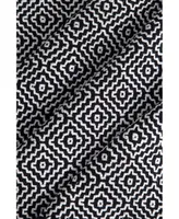 nuLoom Lorretta HMCO6A Black 5' x 8' Area Rug