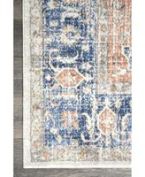 nuLoom Jacquie RZAB07B Blue 3' x 5' Area Rug