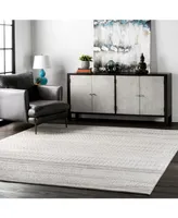 nuLoom Nova RZBD65B Gray 3' x 5' Area Rug