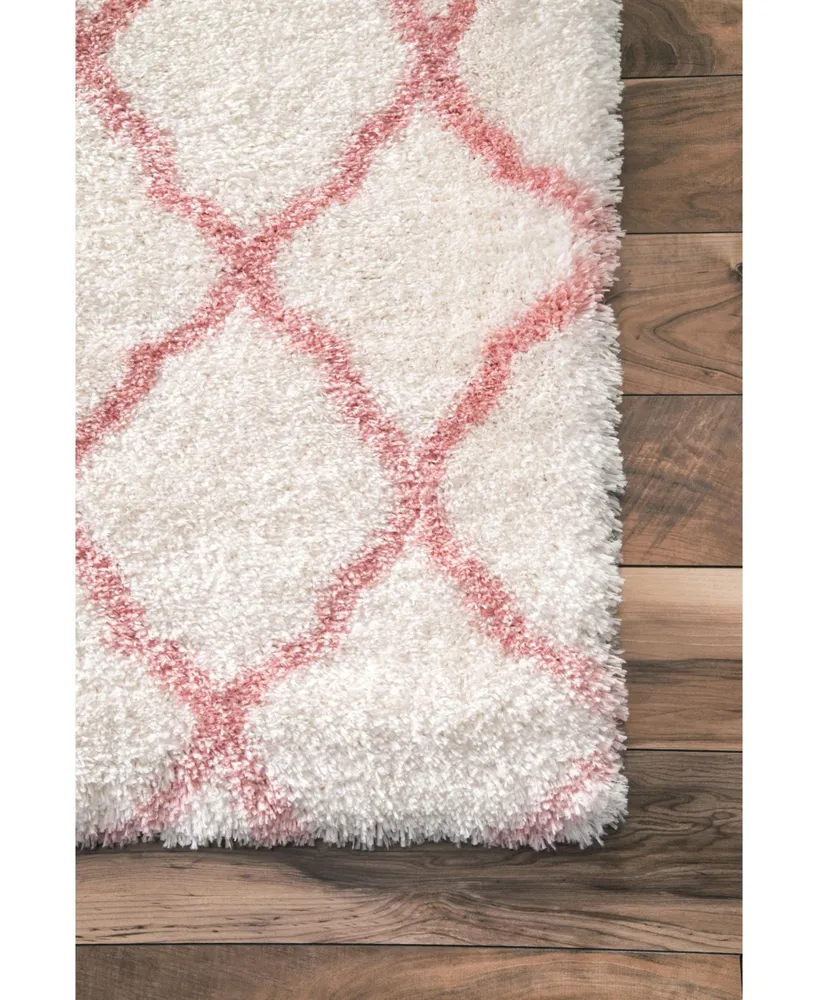 nuLoom Nelda OZAS03B Rose 4' x 6' Area Rug