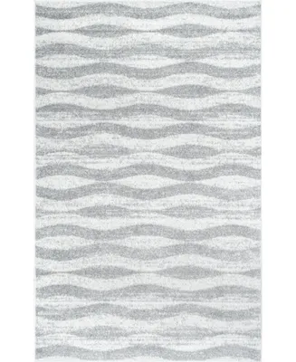 nuLoom Tristan BDSM02A Gray 4' x 6' Area Rug