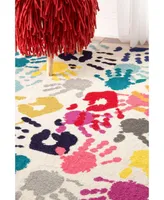 nuLoom Pinkie ECCR15A Multi 8' x 10' Area Rug