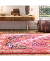 nuLoom Mackenzie KKCB10A Pink 3' x 5' Area Rug