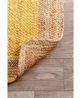 nuLoom Eleonora TAJT09A Yellow 4' x 6' Area Rug