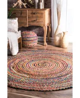 nuLoom Aleen MGNM05A Multi 7' x 9' Area Rug