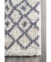 nuLoom Barbara GROC01A Beige 4' x 6' Area Rug