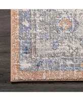 nuLoom Jacquie RZAB07A Peach 4' x 6' Area Rug