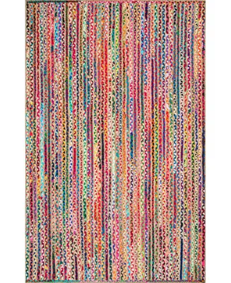 nuLoom Aleen MGNM05A Multi 4' x 6' Area Rug