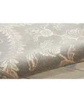 Nourison Home Luminance LUM04 Gray 7'6" x 10'6" Area Rug