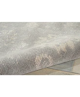 Nourison Home Luminance LUM06 Gray 7'6" x 10'6" Area Rug