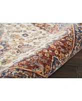 Closeout! Nourison Home Lagos LAG04 Cream 2'3" x 7'6" Runner Rug