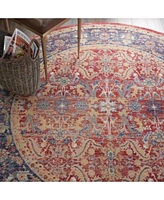 Nourison Home Ankara Global Anr02 Red Rug