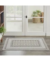 Nourison Home Key Largo Klg02 Silver Rug