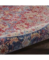 Nourison Home Ankara Global Anr02 Red Rug