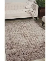 Nourison Home Gemstone GEM06 Brown 5'6" x 7'5" Area Rug