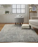 Nourison Home Rustic Textures RUS01 Ivory 3'11" x 5'11" Area Rug