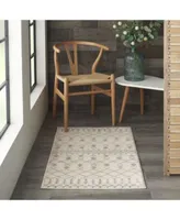 Nourison Home Palermo Pmr03 Beige Gray Rug