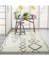 Nourison Home Serenity Shag Srs03 Ivory Rug