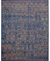 Nourison Home Ankara Global ANR08 Navy and Multi 7'10" x 9'10" Area Rug