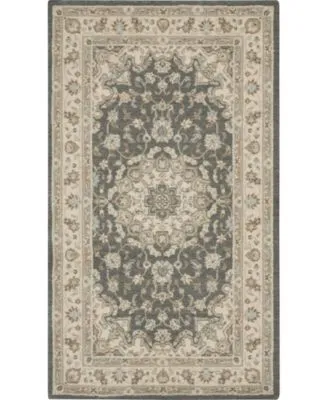 Nourison Home Living Treasures Li15 Gray Ivory Rug