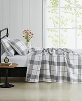 Plaid King 3-Piece Quilt Set