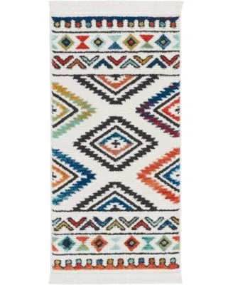 Nourison Home Navajo Nav06 White Rug