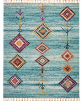 Nourison Home Nomad NMD04 Aqua 7'10" x 10'6" Area Rug