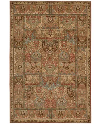 Nourison Home Living Treasures LI02 Multi 5'6" x 8'3" Area Rug