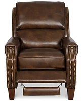Arianlee Leather Push Back Recliner, Created for Macy's
