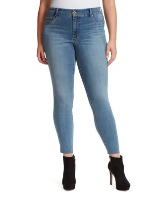 Jessica Simpson Trendy Plus Size Kiss Me Super-Skinny Jeans