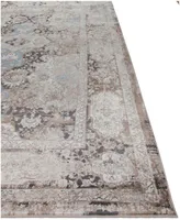 Closeout! Sunbrella Classic Sc-01 Charcoal 4' x 6' Area Rug