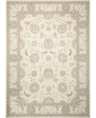 Nourison Home Persian Empire PE22 Bone 5'3" x 7'5" Area Rug