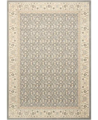 Nourison Home Persian Empire PE26 Silver 5'3" x 7'5" Area Rug