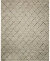 Nourison Home Lunette LNT01 Silver 5' x 7'6" Area Rug