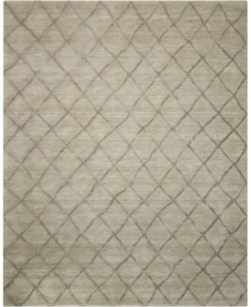 Nourison Home Lunette Lnt01 Silver Rug