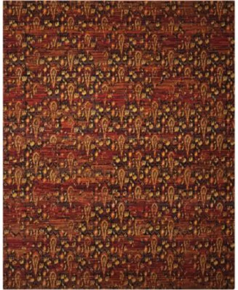 Closeout Nourison Home Rhapsody Rh014 Paprika Rug