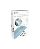 Pure Enrichment PureRelief Luxe Micromink Heating Pad - Aqua Paint