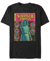 Stranger Things Men's Group Shot Comic Cover Short Sleeve T-Shirt