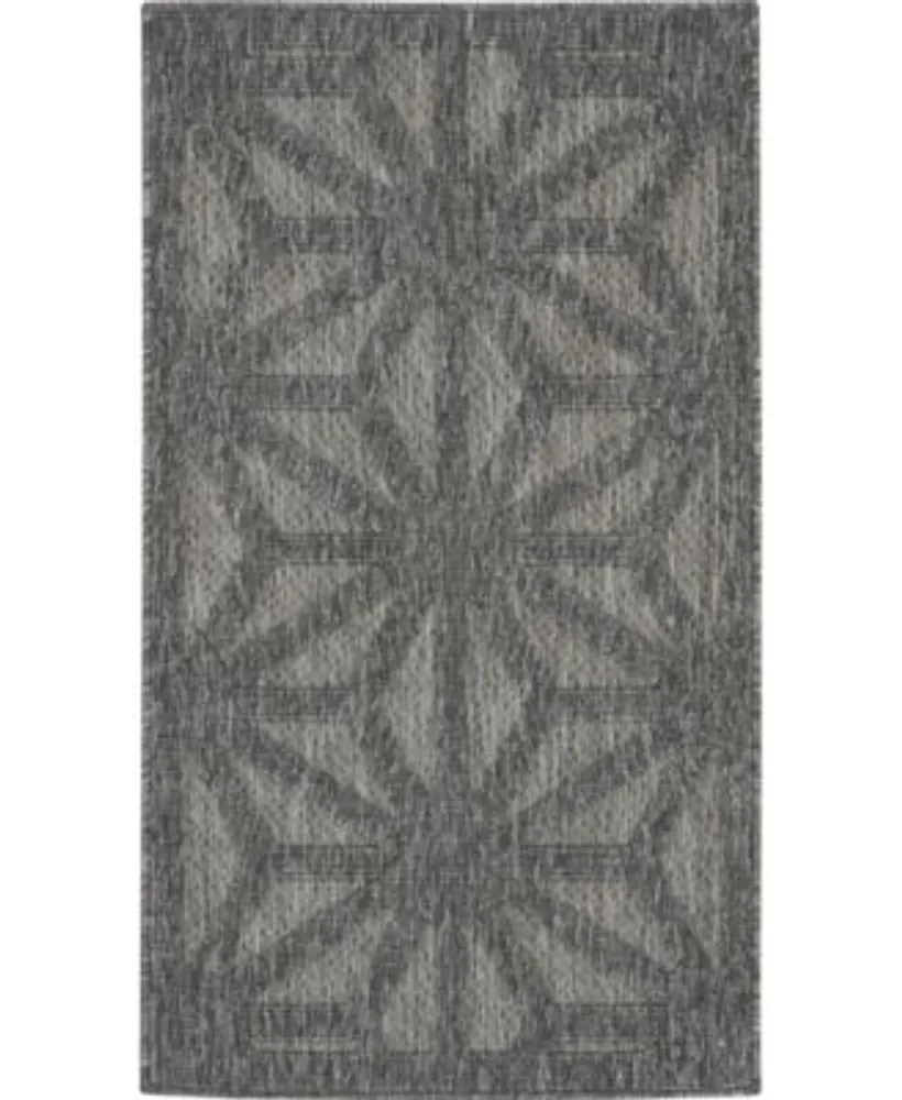 Nourison Home Cozumel Czm01 Onyx Rug