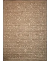 Nourison Home Silken Allure SLK02 Taupe 5'6" x 8' Area Rug