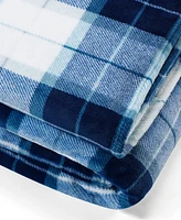 Nautica Plaid Ultra Soft Plush Blanket