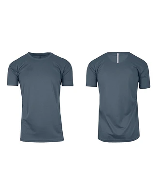 Galaxy By Harvic Men's Short Sleeve Moisture-Wicking Quick Dry Performance Tee
